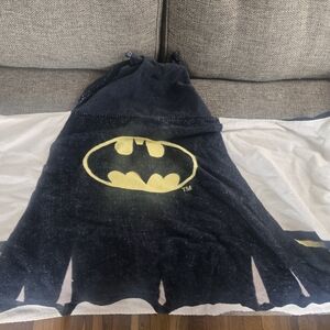 Batman Hooded Cape Towel - $1 W/kids Bundle Purchase!